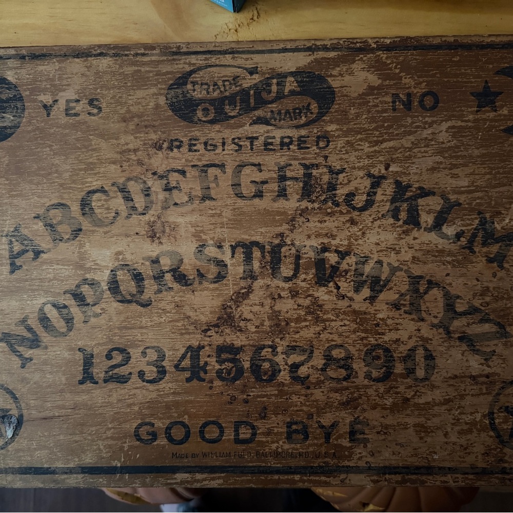 1910 William Fuld Ouija Board - Genuine Antique - Very Active